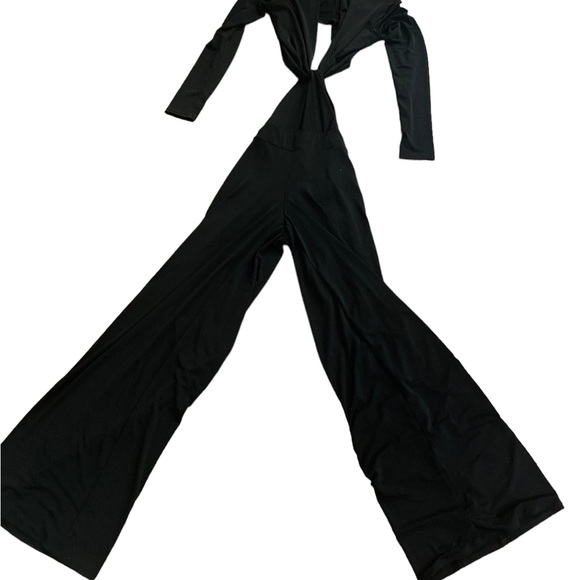 Monica Ocejo Black Jumpsuit- UNREAL! In the style of Bob Mackie- MOB WIFE VIBES! - Picture 1 of 3